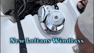 Sailboat DIY: Installation of a New Lofrans Project 1000 Windless