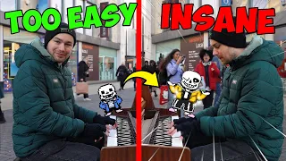 Megalovania | EASY to EXPERT - IN PUBLIC!