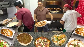 The Kings of Takeaway Pizza! Over 200 TOP Pizzas in 3 Hours! Pizzeria "Panoramica 2.3", Turin, Italy