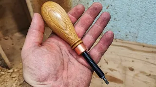 I hated this handle for years, finally made my own