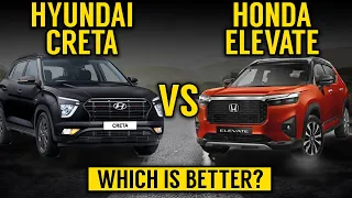 Honda Elevate VS Hyundai Creta | Creta VS Elevate | Which SUV is better? Detailed comparison