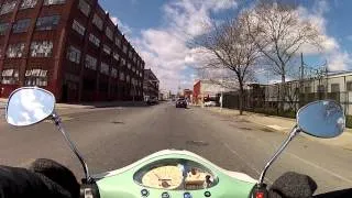 POV Scooter Ride from Woodside, Queens to Le Comptoir, Brooklyn