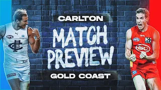 Preview | Carlton v Gold Coast | AFL Round 21, 2021