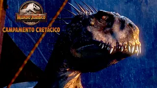 No hay forma de esconderse del Indóminus Rex | JURASSIC WORLD CAMPAMENTO CRETÁCICO | Netflix