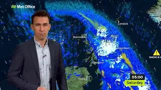 Friday afternoon forecast - 15/01/21