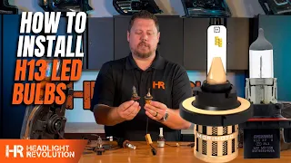 How to install H13 LED Headlight Bulbs - Tips and Tricks from Headlight Revolution