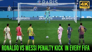 Ronaldo vs Messi Penalty Kick Evolution in Every FIFA (06 - 24)