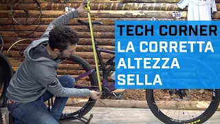 La corretta altezza della sella