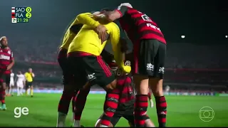 São Paulo 1x3 Flamengo - Copa do Brasil 2022 (Gols Com Hino Globo)