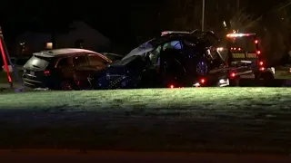 Woman killed in car crash on Detroit's west side