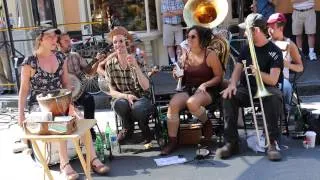 129 Tuba Skinny "Rag Band" at Royal Street, New Orleans October 14th 2013