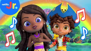 Learn Colors/Aprende Colores Bilingual Song For Kids! 🎨 Santiago of the Seas | Netflix Jr Jams