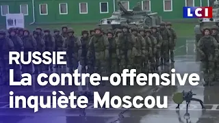 Les Russes terrorisés par la contre-offensive ?