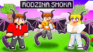 ZOSTAŁEM ADOPTOWANY PRZEZ RODZINE SMOKÓW w Minecraft!