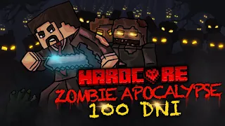 SPEEDRUNNER VS 100 DNI MINECRAFT ZOMBIE APOCALYPSE!