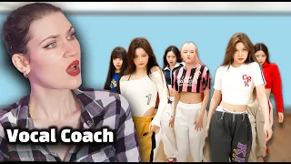 THEY SANG THIS DANCE PRACTICE LIVE?! | Vocal Coach Reaction to NMIXX