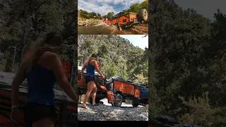 Off-road trailer inflates in 3 minutes. #shorts #offroad #camping #california