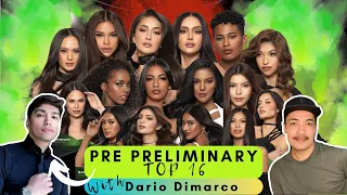 REALISTIC TOP 16 MISS UNIVERSE PHILIPPINES 2024