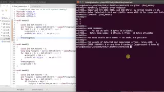C Dynamic Memory Debugging with Valgrind