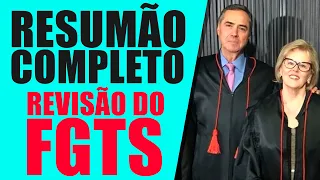 REVISÃO DO FGTS NA VEIA RESUMÃO COMPLETO ADI 5090 STF 2023 #fgts #revisãodofgts