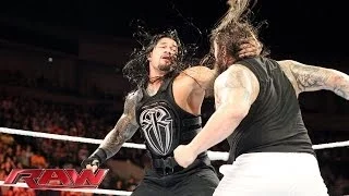 Roman Reigns, Randy orton,Dean Ambrose Vs The Wyatt Family (5 october 2015)