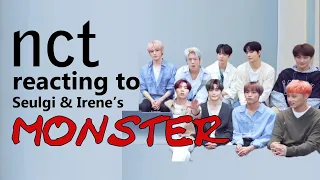 NCT 127 REACTION to Irene and Seulgi's MONSTER MV