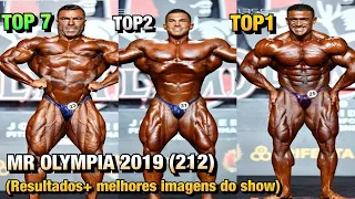 TOP 10 MR OLYMPIA 2019 (212) -  resultados (results)  Correa top 7