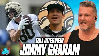 Jimmy Graham Says Year Off Of Football Was "Life Changing," Believes Saints Have Shot At Super Bowl