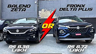 2023 Maruti Fronx vs Baleno - Hatchback के Price मैं SUV 😱😂