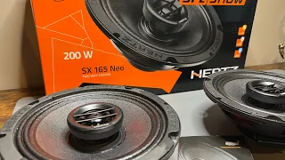 Hertz sx165 Neo speaker / Unboxing.  (part 1)