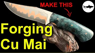 Forging a Cu Mai Hunting Knife