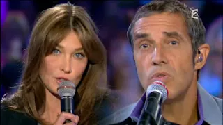 Duo Carla Bruni et Julien Clerc - Déranger les pierres