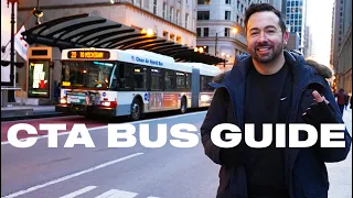 HOW TO RIDE THE BUS IN CHICAGO // CTA Public Transportation Travel Guide from a Local (4K Vlog)