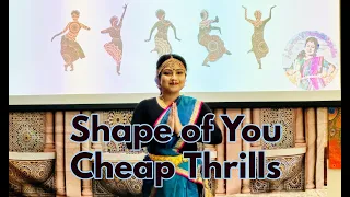 Shape of You | Cheap Thrills | Ed Sheeran | Sia | Sean Paul | Semi Classical | Dance Cover | Aparna