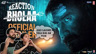 Bholaa Official Trailer | Ajay Devgn | Tabu | Bholaa In IMAX 3D | Reaction | Tannu | Rishi