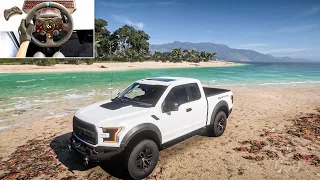 Ford F-150 Raptor 2017 - Forza Horizon 5 off-roading | Logitech G923 Steering Wheel Gameplay