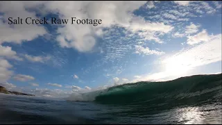 Bodyboarding Salt Creek | Raw Footage | POV