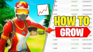 How to *GROW* Your Fortnite Youtube Channel FAST! (1000 subs in 1 day!)