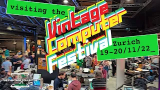 Visiting the Vintage Computer Festival Zurich 2022 #vcfzh22