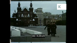 1950s Moscow, Red Square and City Centre Landmarks, Home Movies, 16mm