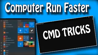 How to Make Computer Run Faster Using CMD[Command Prompt]