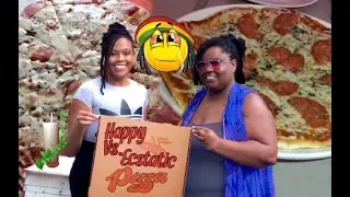 HAPPY PIZZA -VS- ECSTATIC PIZZA IN SIEM REAP CAMBODIA 420 PIZZA