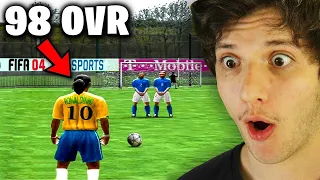 Usei o Melhor Jogador de CADA FIFA! (1996 - 2024)