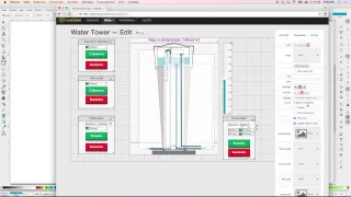 WebHMI. Симулятор водонапорной башни. Часть 3/3