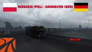 A Delivery To Rainy Hannover - Euro Truck Simulator 2 | RAW Gameplay No Commentary