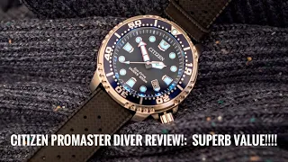 Citizen Promaster Diver Review: Great Value!