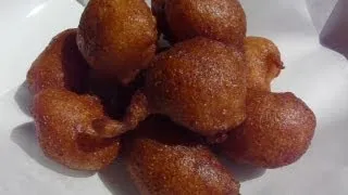 HUSH PUPPIES - How to make homemade HUSH PUPPIES recipe