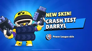 Getting Crash Test Darryl! Power League Skin!