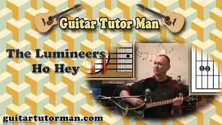 Ho Hey - The Lumineers - Acoustic Guitar Lesson (easy-ish)