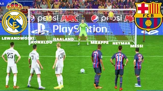 FIFA 23 ! ALL STARS EL CLASSICO PENALTY SHOOTOUT I REAL MADRID VS BARCELONA I UCL FINAL 2023